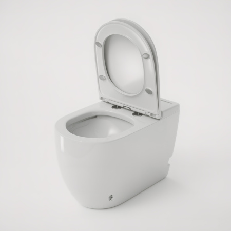 Унитаз приставной Grossman impuls GR-PR-5502 белый с сиденьем микролифт безободковый каскадный смыв